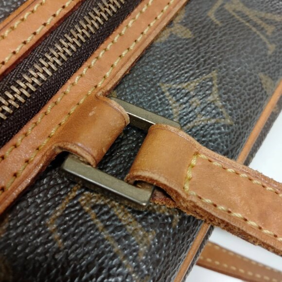 Authentic Louis Vuitton Cite MM Brown Monogram Shoulder Bag mn715-111825 - Picture 8 of 16